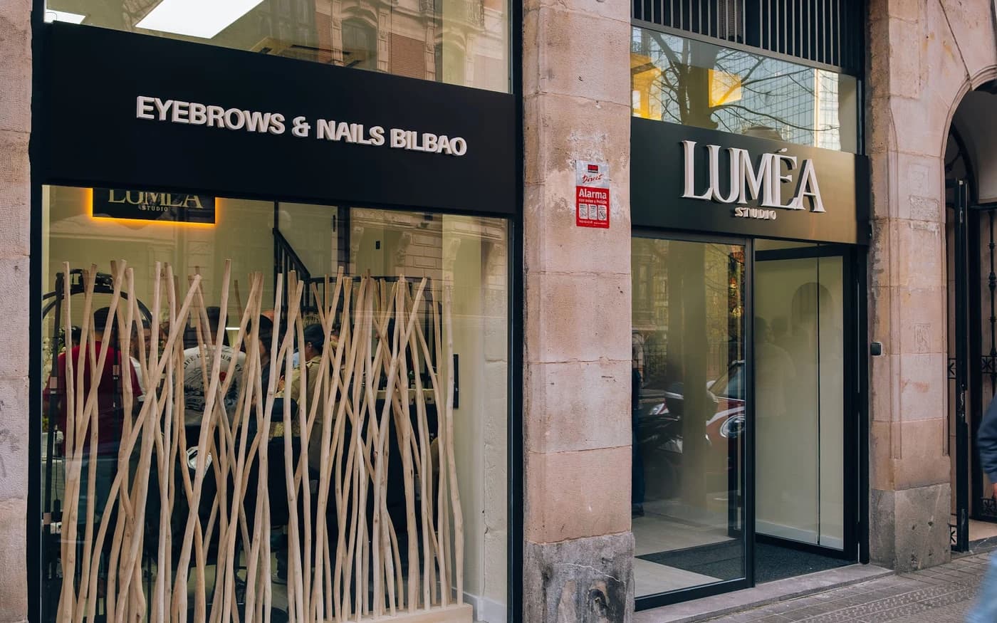 Fachada de Luméa Studio, Bilbao